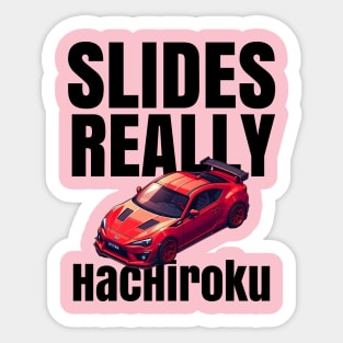 Slides really : Hachiroku Sticker